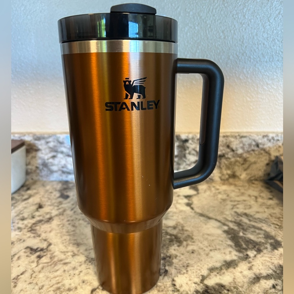 40oz Stanley Metallic Copper Travel Tumbler